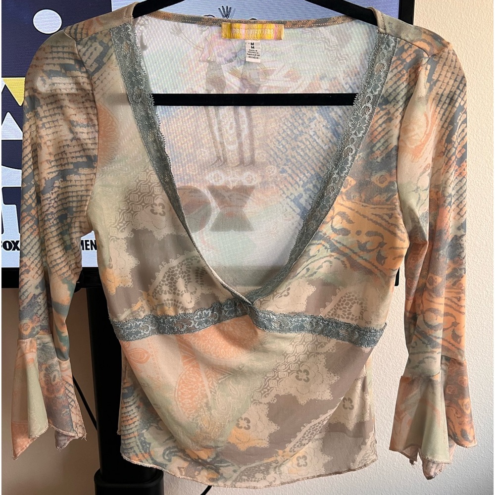 Urban Outfitters Sheer Top